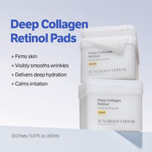 Load image into Gallery viewer, SUNGBOON EDITOR Deep Collagen Retinol Power Boosting Pad 100EA