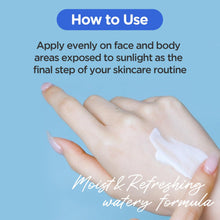 Load image into Gallery viewer, Wellage Real Hyaluronic Blue Sun Cream 50ml
