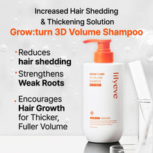 Load image into Gallery viewer, lilyeve Grow:turn 3d volume shampoo 500g