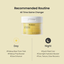 Load image into Gallery viewer, [1+1] Biodance Vita Niacinamide Gel Toner Pad 60EA