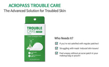 Load image into Gallery viewer, Acropass Trouble Cure (skin cleanser 6ea+trouble cure 6 patches)