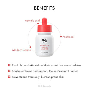 Dr.Ceuracle Azelaic10 & Madeca Ampoule 30ml