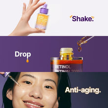 Load image into Gallery viewer, Purito Seoul Retinol Retinal 2000 NAD+ Serum 30ml Double Pack