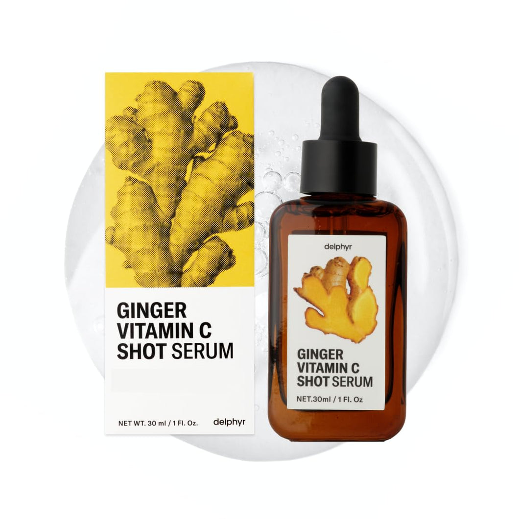 delphyr Ginger Vitamin C Shot Serum 30ml