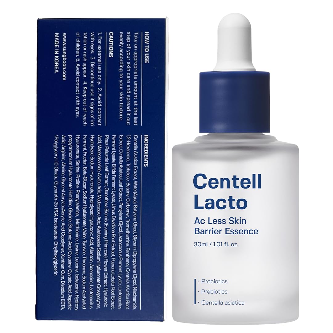 SUNGBOON EDITOR Centell Lacto AC Less Skin Barrier Essence 30ml – SoKoSkins