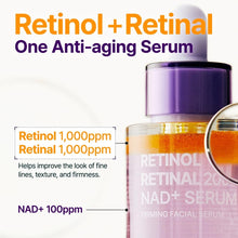Load image into Gallery viewer, Purito Seoul Retinol Retinal 2000 NAD+ Serum 30ml Double Pack