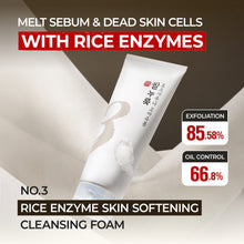 Load image into Gallery viewer, Numbuzin No.3 Rice Enzyme Skin Softening Cleansing Foam 170ml