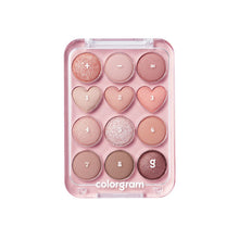 Load image into Gallery viewer, colorgram Pin Point Eyeshadow Palette #01 Peach + Coral