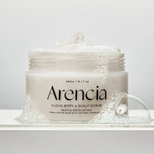 Load image into Gallery viewer, Arencia Fresh Cloud Body &amp; Scalp Scrub 260g