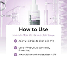 Load image into Gallery viewer, Nineless Molecule-Clear 5% Mandelic Acid Serum 30ml
