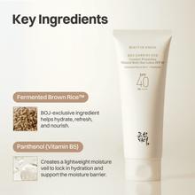 Load image into Gallery viewer, Beauty of Joseon Comfort Protection Body Sunscreen SPF 40+ PA +++ 150ml