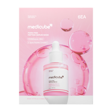 Load image into Gallery viewer, MEDICUBE PDRN Pink Peptide Serum Mask 6EA