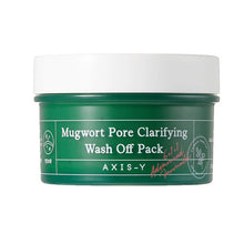 Load image into Gallery viewer, AXIS-Y Mugwort Pore Clarifying Wash Off Pack 100ml