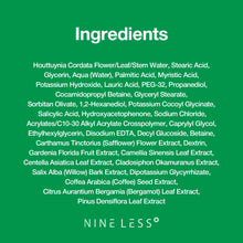 Load image into Gallery viewer, Nineless A-Control Heartleaf &amp; BHA Cleanser 120ml