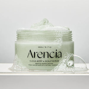 Arencia Fresh Cloud Body & Scalp Scrub 260g