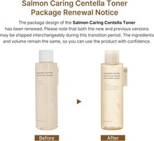 Load image into Gallery viewer, HEVEBLUE Salmon Caring Centella Toner 200ml