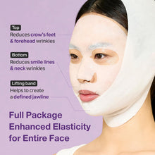 Load image into Gallery viewer, Numbuzin No.9 NAD Bio Lifting Full Cover Facial Mask 4EA