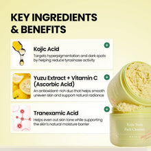 Load image into Gallery viewer, AXIS-Y Kojic Yuzu Pack Cleanser 60g