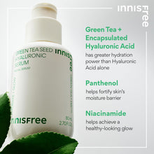 Load image into Gallery viewer, Innisfree Green Tea Seed Hyaluronic Serum 80ml