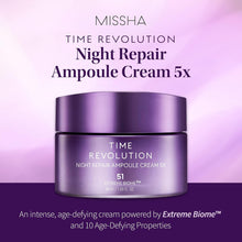 Load image into Gallery viewer, Missha Time Revolution Night Repair Ampoule Cream 5X 50ml