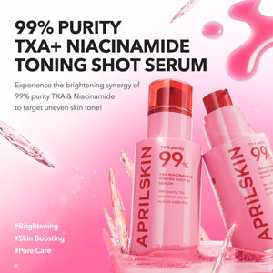 APRILSKIN TXA Niacinamide Toning Shot 99 Spicule Serum 30ml
