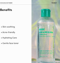 Load image into Gallery viewer, FRANKLY Cica 80% &amp; Hyaluronic Acid Toner 260ml