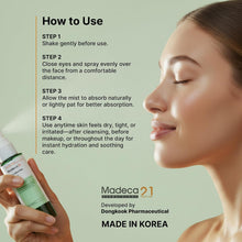 Load image into Gallery viewer, Madeca21 Teca Solution Soothing Mist Toner 200ml