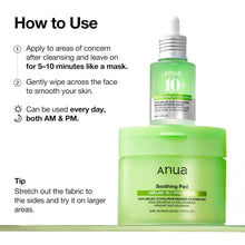 Load image into Gallery viewer, Anua Azelaic Acid 10 Hyaluron Redness Soothing Pad 90EA