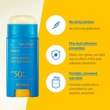 Load image into Gallery viewer, SCINIC Enjoy Super Active Airy Sun Stick 15g