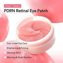 Load image into Gallery viewer, Abib PDRN Retinal Eye Patch Glow Jelly 60EA