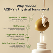 Load image into Gallery viewer, AXIS-Y Complete No-Stress Physical Sunscreen 50ml