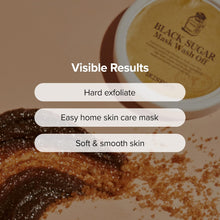Load image into Gallery viewer, SKINFOOD Black Sugar Mask Wash Off 120g
