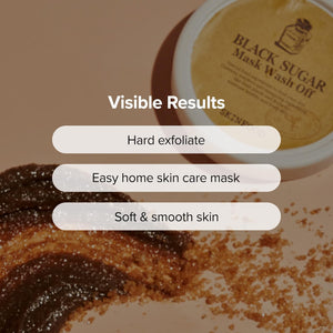 SKINFOOD Black Sugar Mask Wash Off 120g