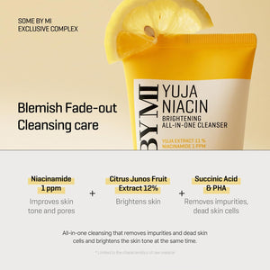 SOME BY MI Yuja Naiacine Brightening All-In-One Cleanser 100ml