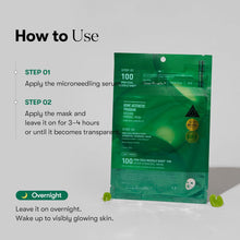 Load image into Gallery viewer, VT Pro Cica Reedle Shot 100 2 Step Hydrogel Mask 4EA