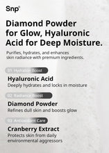 Load image into Gallery viewer, SNP Diamond Brightening Ampoule Mask 25ml*10EA