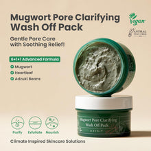 Load image into Gallery viewer, AXIS-Y Mugwort Pore Clarifying Wash Off Pack 100ml