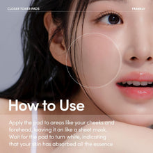 Load image into Gallery viewer, FRANKLY Closer Toner Pads 105ml