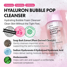 Load image into Gallery viewer, Hanskin Real Complexion Hyaluron Bubble Pop Cleanser 150ml