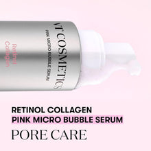 Load image into Gallery viewer, VT Retinol Collagen Pink Micro Bubble Serum 70ml