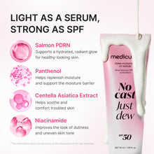 Load image into Gallery viewer, Medicube No Cast Just Dew Sunscreen SPF 50+ PA++++ 50ml