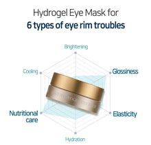 Load image into Gallery viewer, Petitfee Gold Hydrogel Eye Patch 60EA