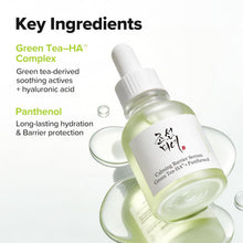 Load image into Gallery viewer, Beauty of Joseon Calming Barrier Serum Green Tea-HA + Panthenol 30ml