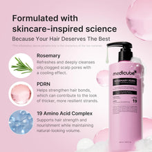 Load image into Gallery viewer, MEDICUBE Rosemary PDRN Cooling Thickening Shampoo 400ml