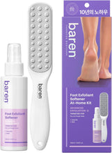 Load image into Gallery viewer, baren Callus Remover Kit for Feet: Foot File &amp; Peeling Foot Spray