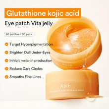 Load image into Gallery viewer, Abib Glutathione Kojic Acid Eye Patch Vita Jelly 60EA