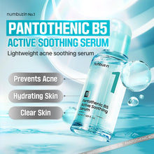 Load image into Gallery viewer, [1+1] Numbuzin No.1 Pantothenic B5 Active Soothing Serum 50ml