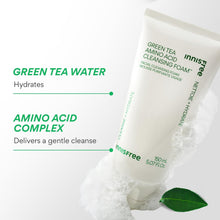 Load image into Gallery viewer, Innisfree Green Tea Amino Cleansing Foam 150g