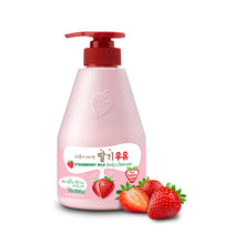 Load image into Gallery viewer, KWAILNARA Strawberry Milk Body Cleanser 560g
