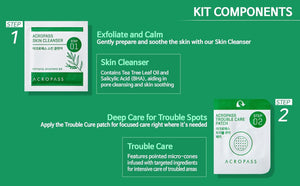 Acropass Trouble Cure (skin cleanser 6ea+trouble cure 6 patches)